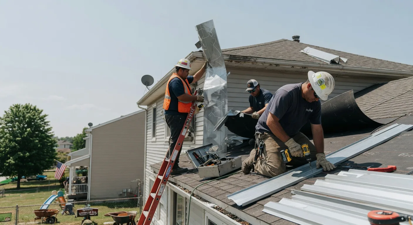 Metal Roof Repair in Branchdale, PA